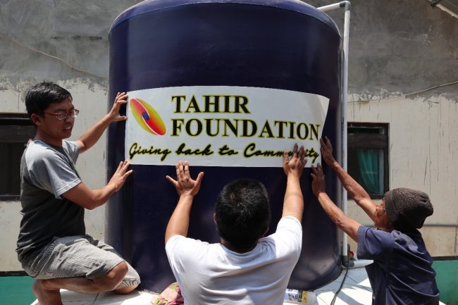 Realization Tahir Foundation’s Aid for the supply of clean water for drilling wells1